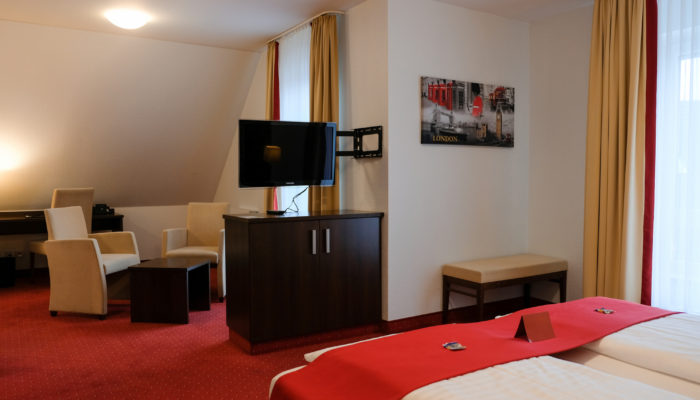 Hotel in Baesweiler Zimmer Doppelzimmer Superior mit Balkon