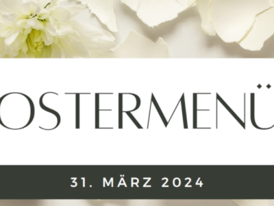Ostermenü Banner 2024 Restaurant Nah und Fern